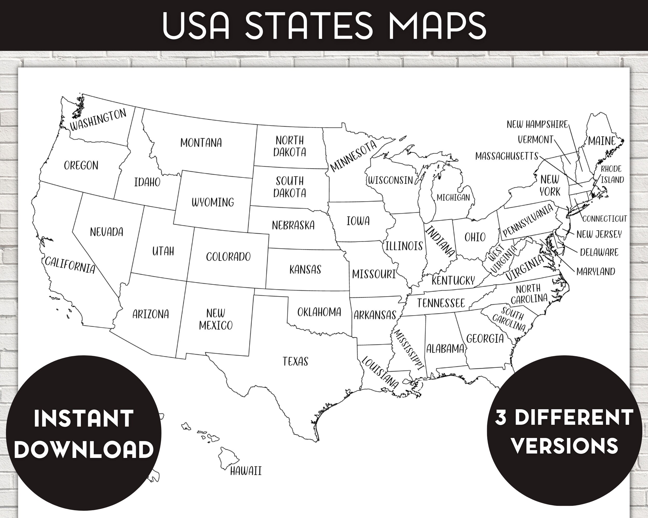 United states map usa states sales map printable united states map for coloring usa states names us states postal abbreviation map