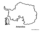 Antarctica coloring pages