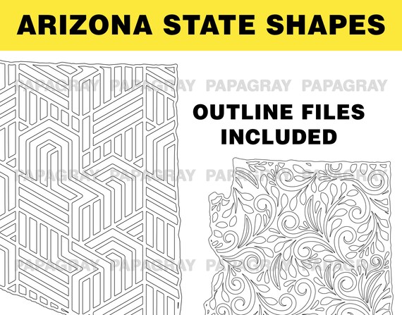 Arizona svg arizona state shape digital download arizona state svg arizona map arizona outline arizona usa arizona america graphic