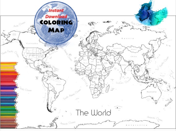 World map coloring page world sales map labeled world map a and x inch coloring book countries outline map with labels