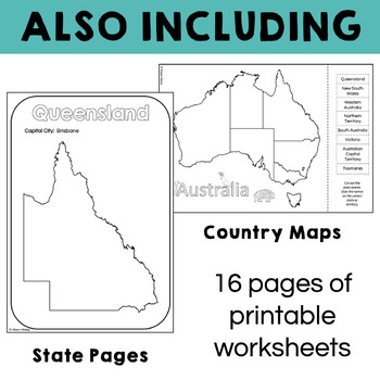 Australia map