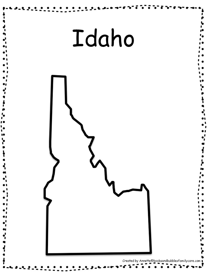 State shape coloring geography worksheets made by teachers