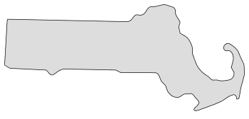 Massachusetts â map outline printable state shape stencil pattern â diy projects patterns monograms designs templates