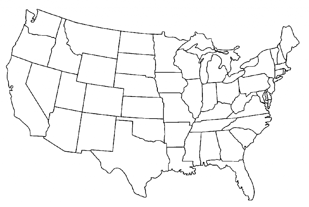 Us map coloring pages