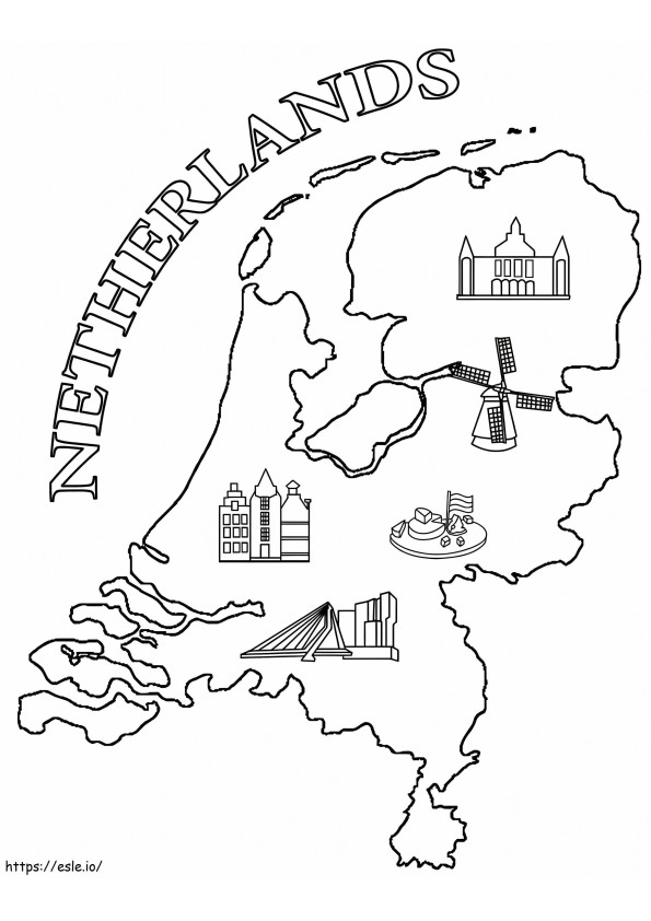 Cities coloring pages