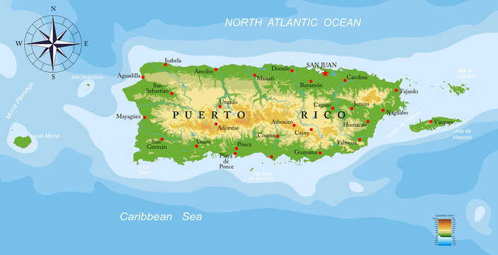 Puerto rico map outline images â browse photos vectors and video