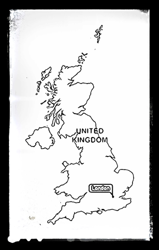 Map of great britain