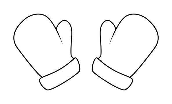 Mitten outline images â browse photos vectors and video