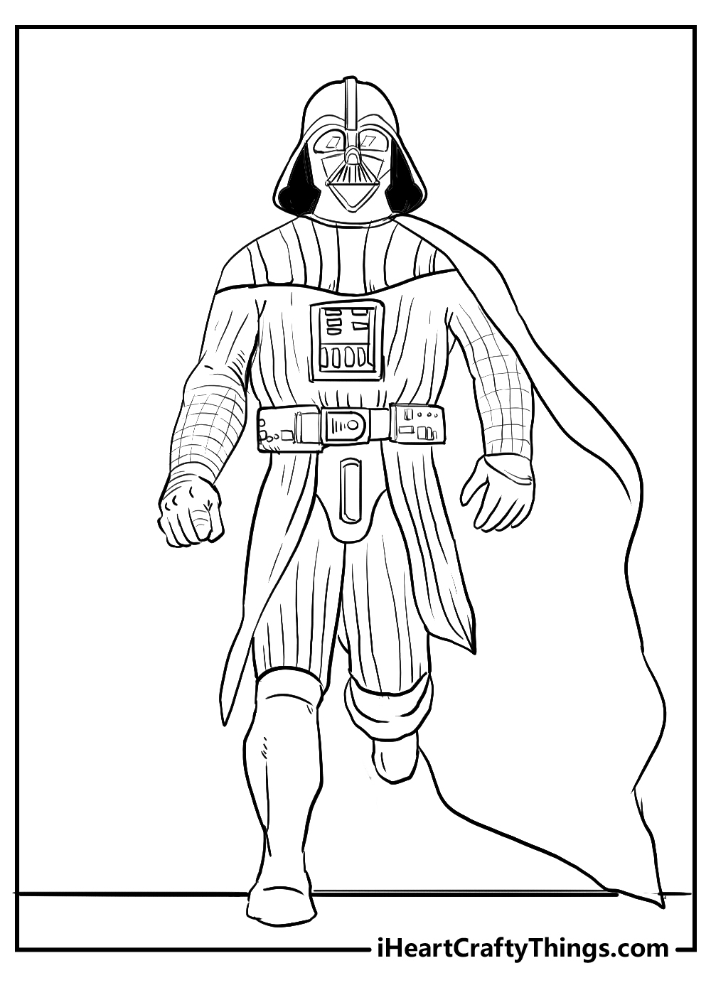 Printable darth vader coloring pages updated