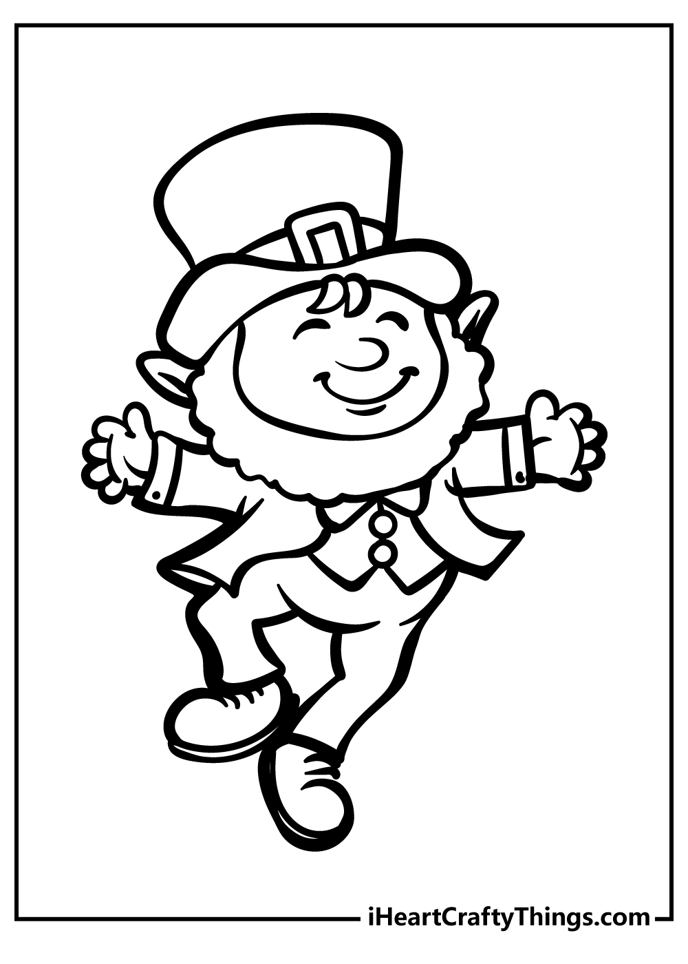 St patricks day coloring pages free printables