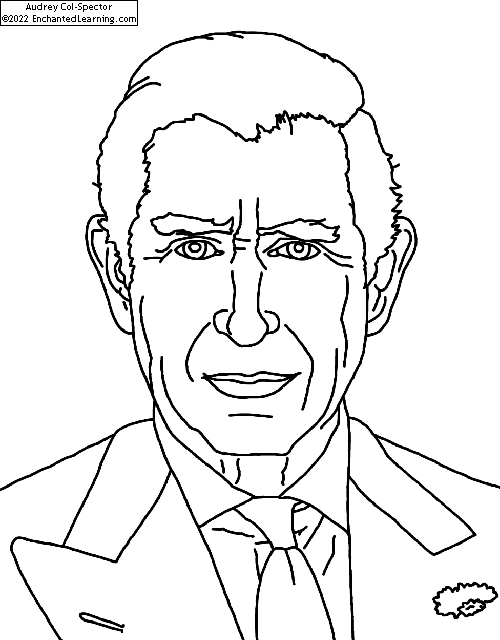 King charles iii coloring page