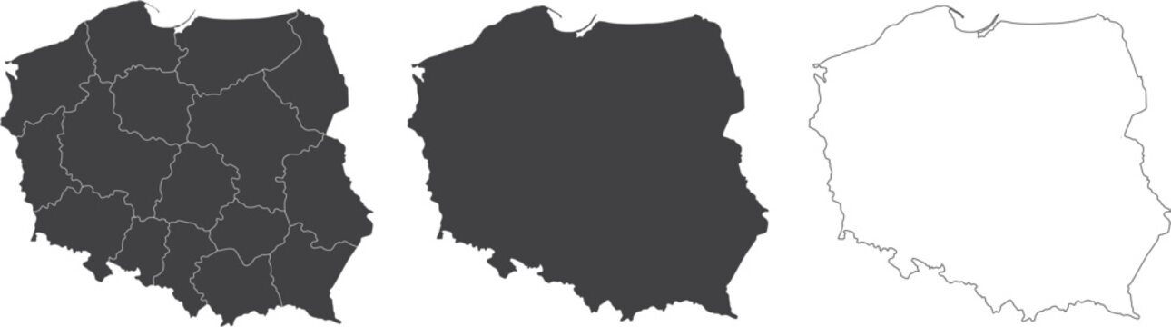 Poland outline images â browse photos vectors and video