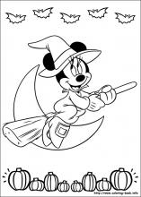 Minnie mouse coloring pages on coloring