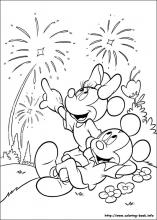 Minnie mouse coloring pages on coloring