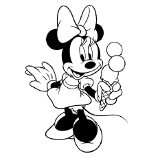 Top free printable cute minnie mouse coloring pages online