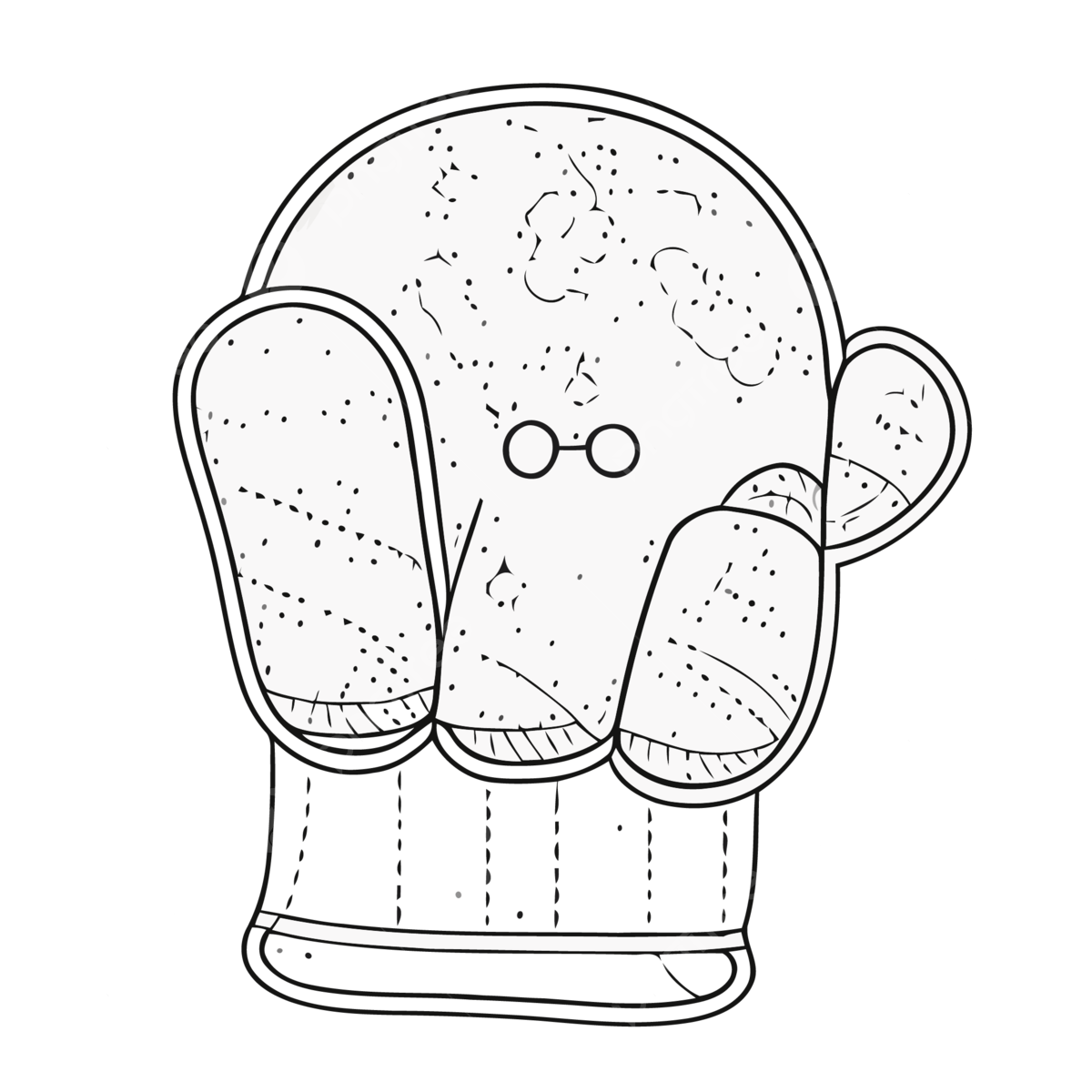 Mittens outline png transparent images free download vector files