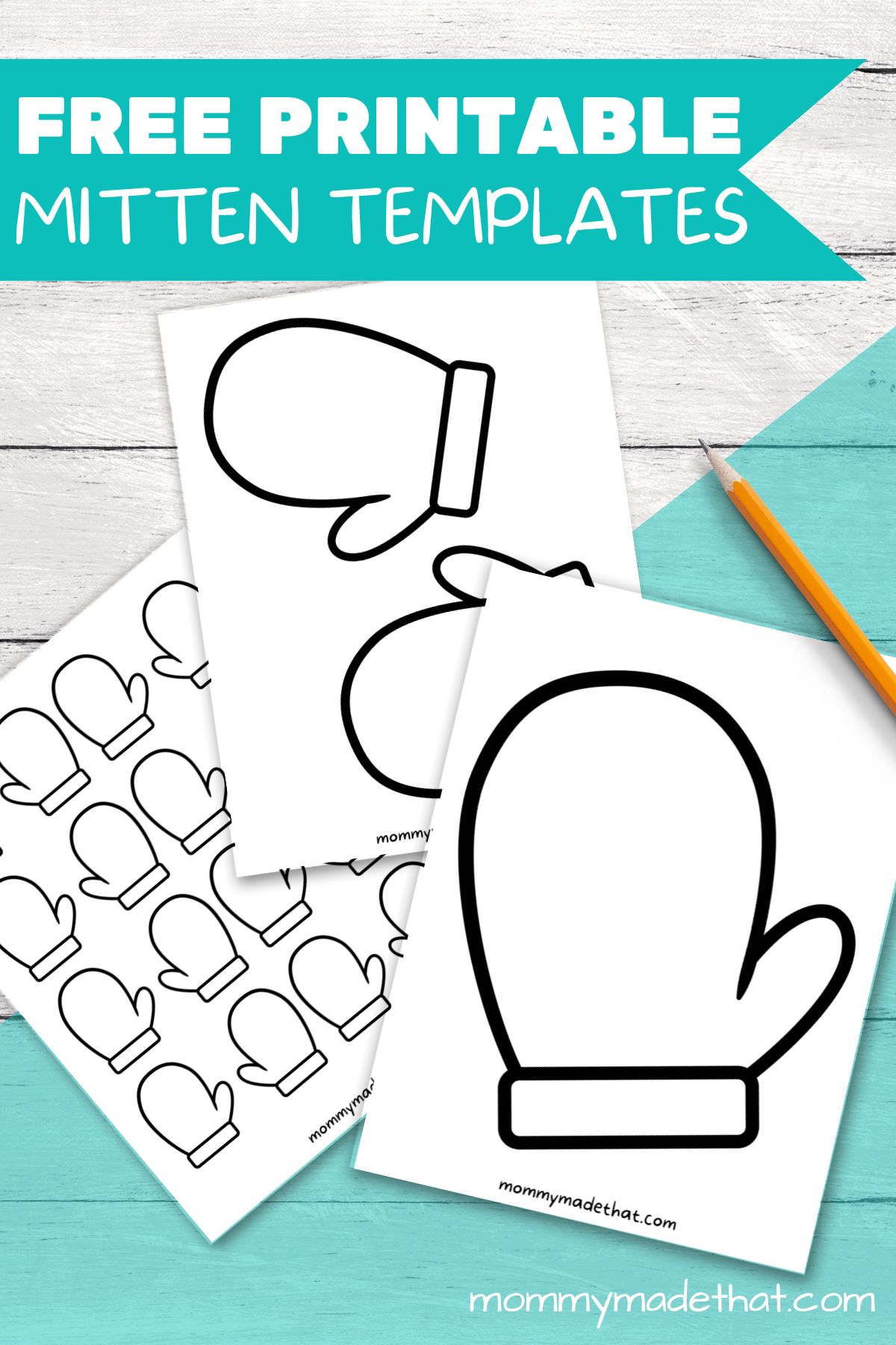 Mitten templates tons of fun free printables