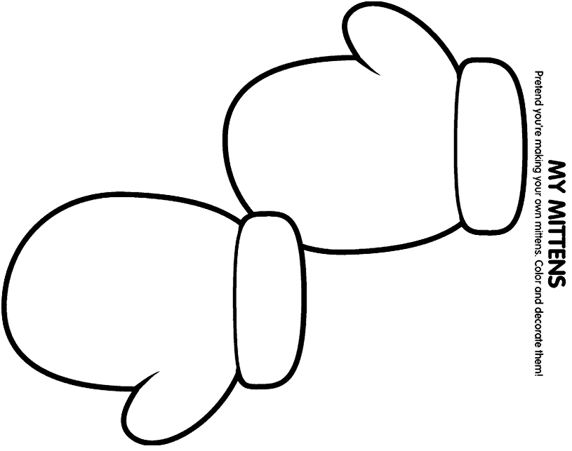 Free mittens coloring page download free mittens coloring page png images free cliparts on clipart library