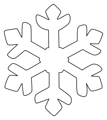 Snowflake emoji coloring page free printable coloring pages