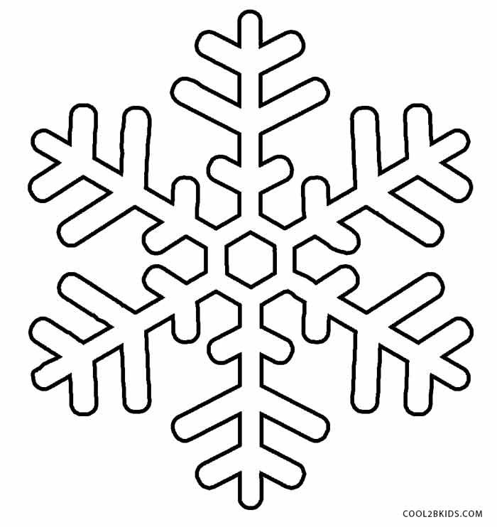 Printable snowflake coloring pages for kids coolbkids snowflake coloring pages snowflake stencil christmas coloring pages