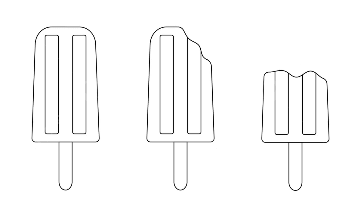 Popsicle outline png vector psd and clipart with transparent background for free download