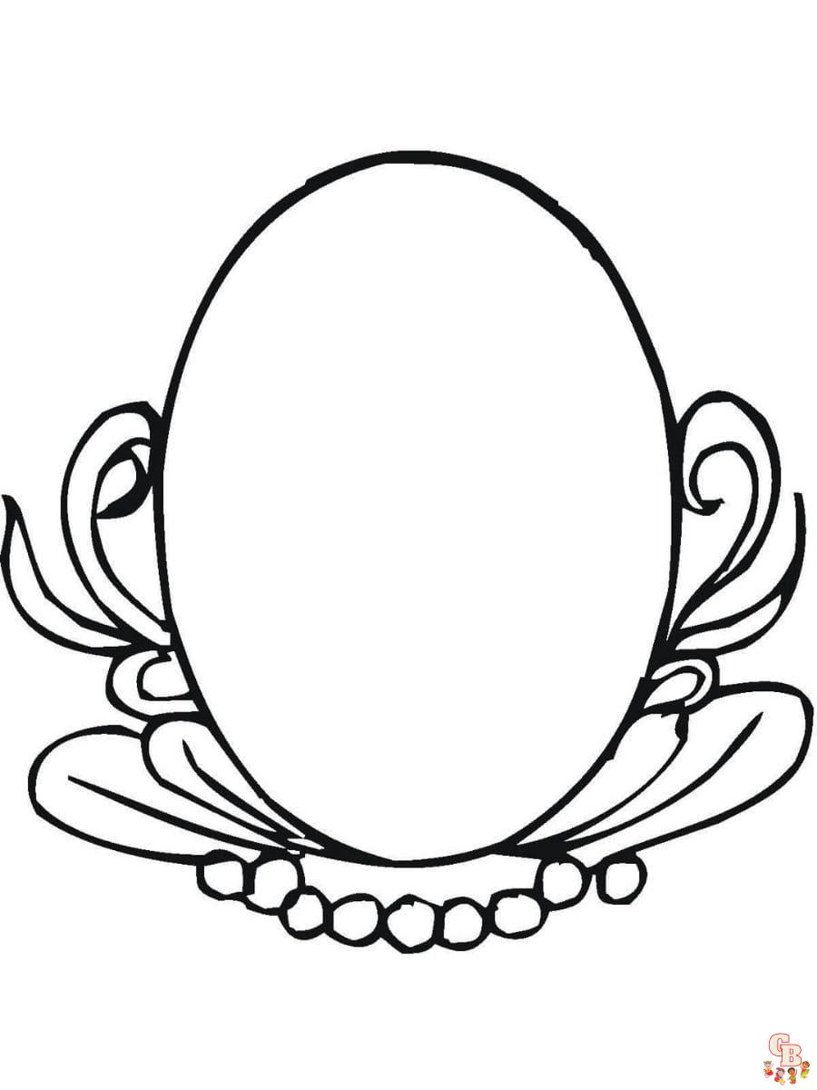 Printable oval coloring pages free for kids adults