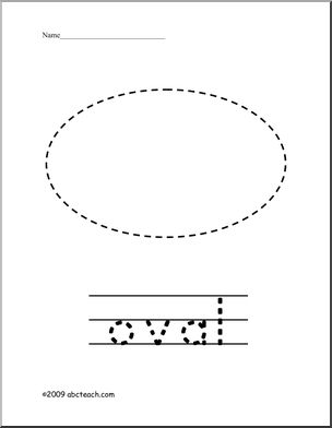 Trace and color shape