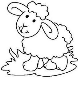 Ovejas abejas â coloring pages sheep crafts coloring pages for kids