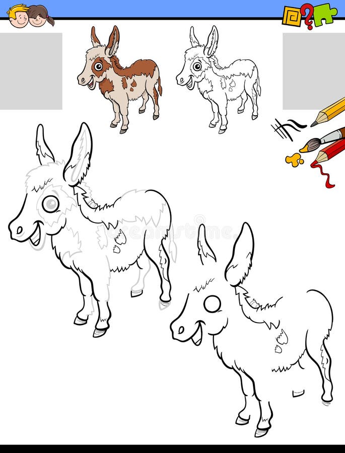 Ink donkey stock illustrations â ink donkey stock illustrations vectors clipart