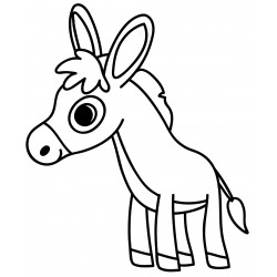 Donkeys coloring pages