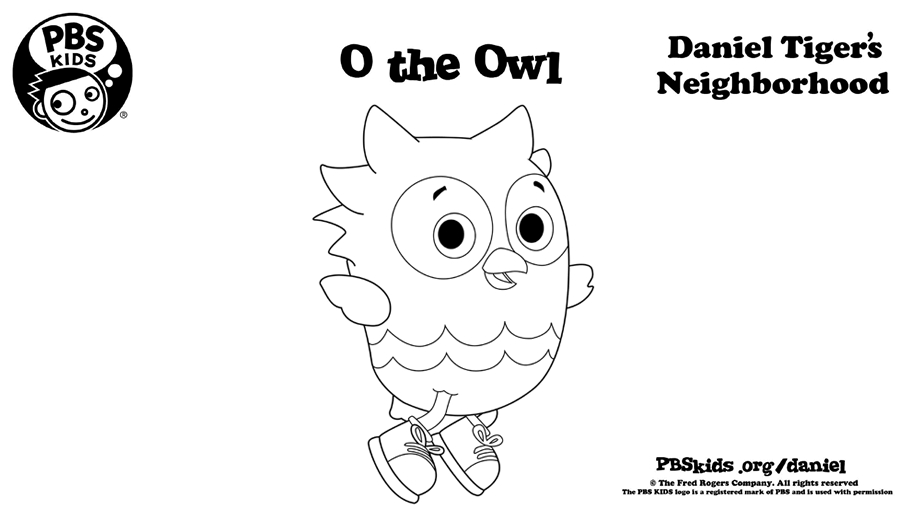 O the owl coloring page kids coloring pages kids for parents