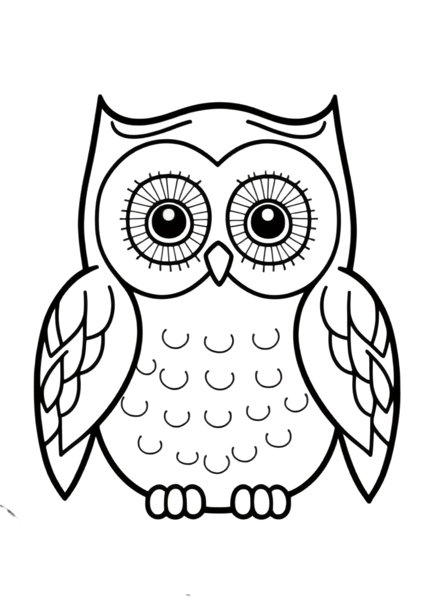 Hoot hoot owl coloring pages for everyone â free and printable