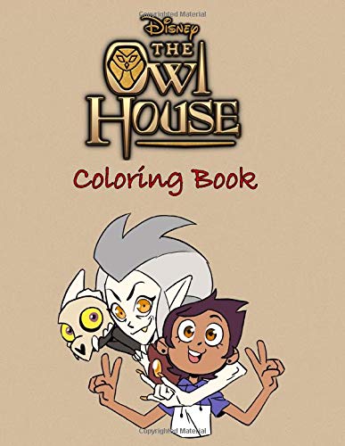 Disney the owl house coloring book by peter bones