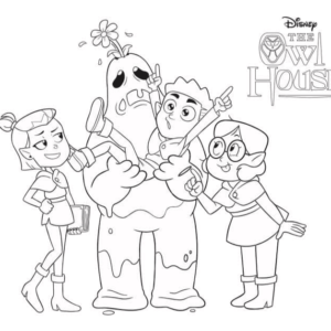 The owl house coloring pages printable for free download