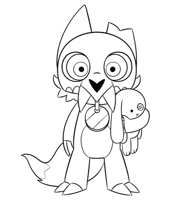 The owl house coloring pages