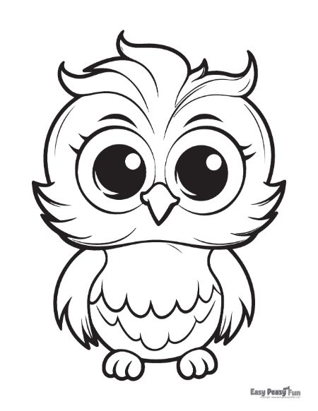 Owl coloring pages â printable sheets