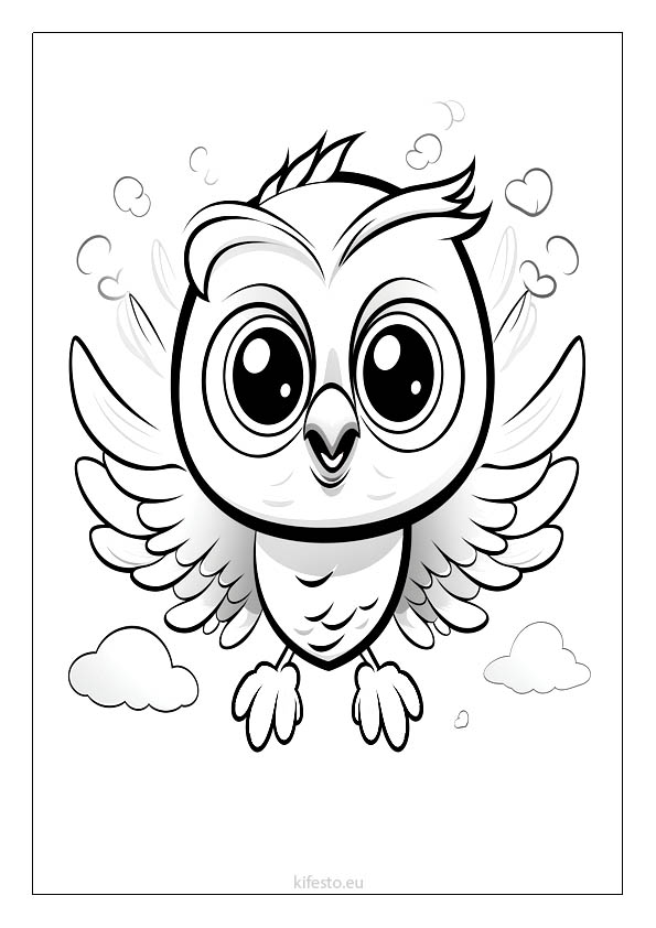 Owl coloring pages printable coloring sheets