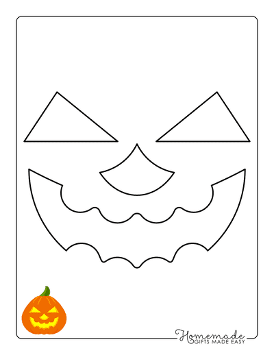 Free printable pumpkin carving stencils templates for halloween