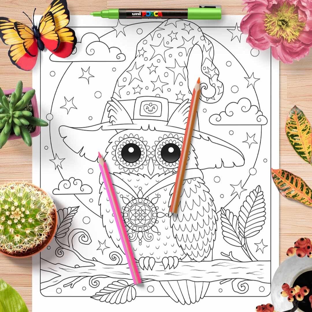 Halloween coloring pages