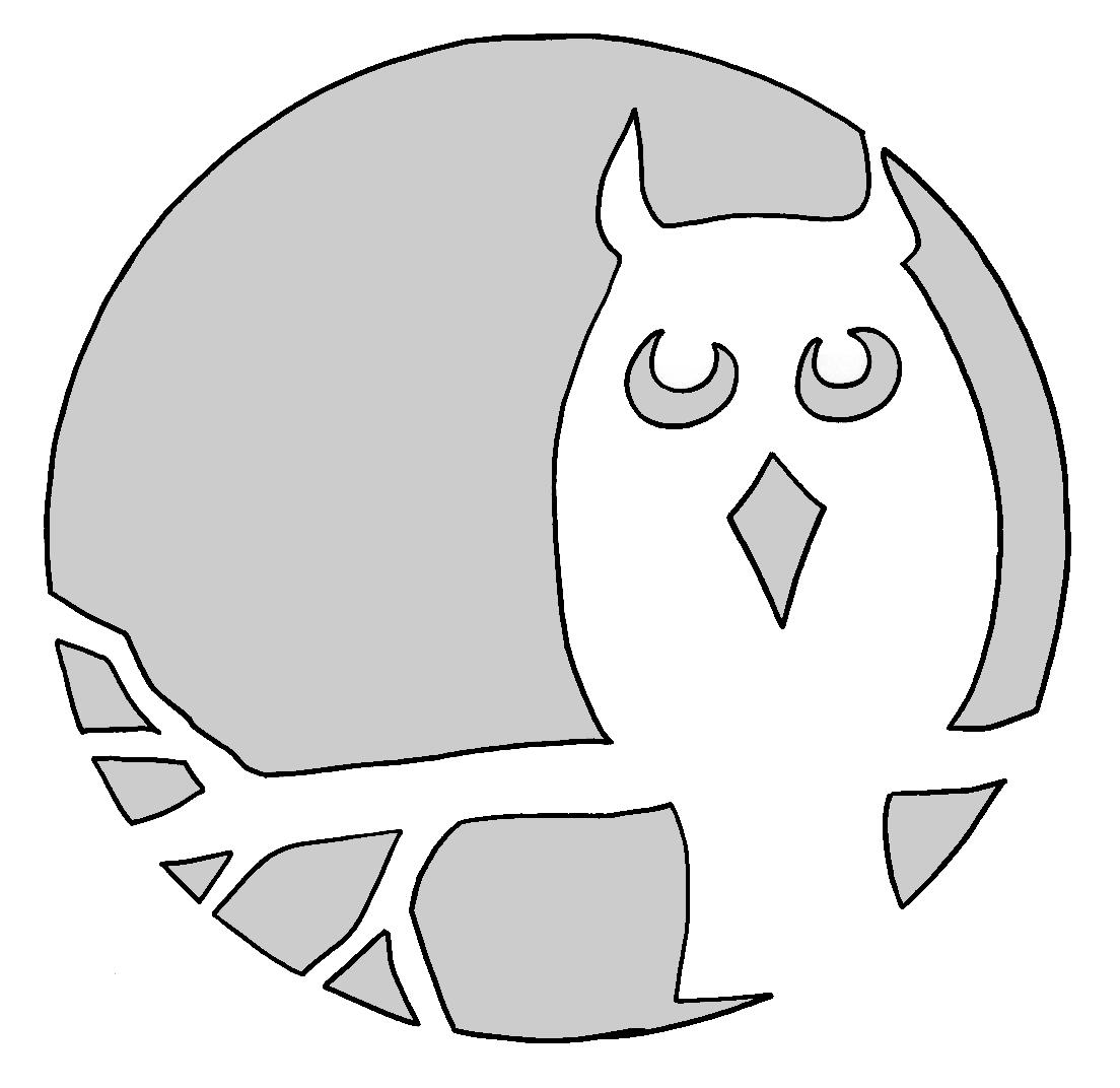 Pumpkin carving templates owl