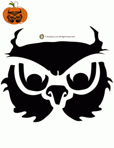 Owl pumpkin carving stencils woo jr kids activities childrens publishing