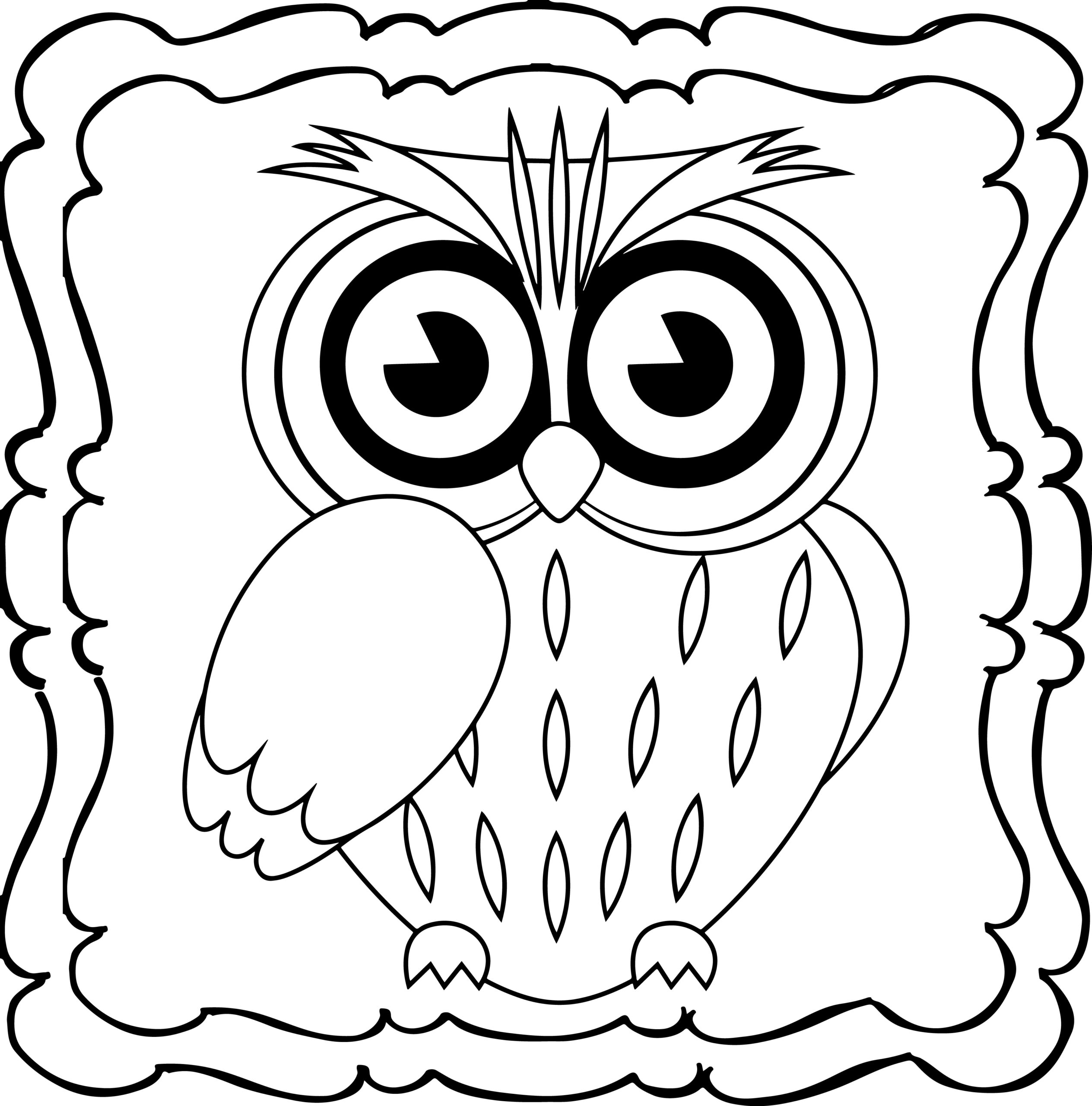 Owl coloring book easy and fun owls coloring book for kids made by teachers