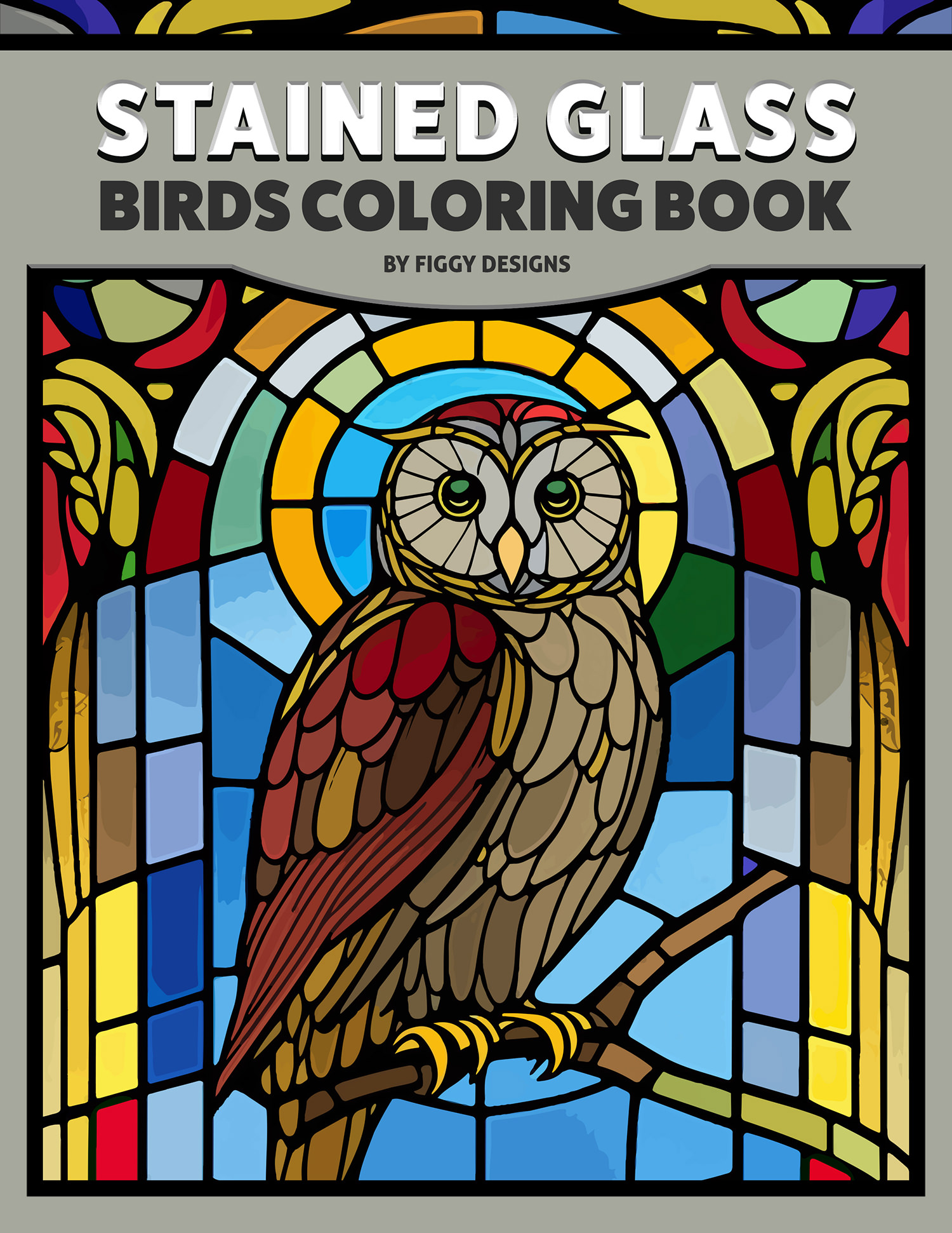 Stained glass birds