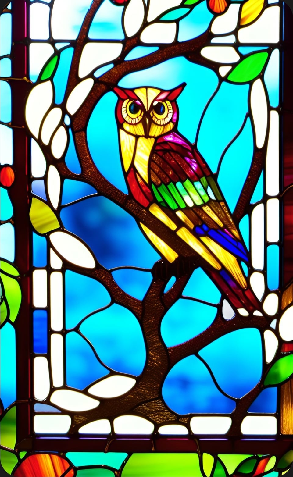 Thoughts on using ai to generate templates sometimes ing up with the design can be the hardest part tldr its awesome rstainedglass