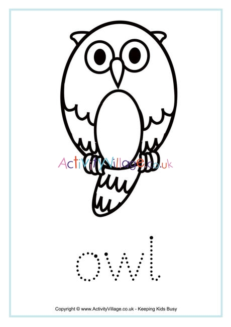 Owl word tracing