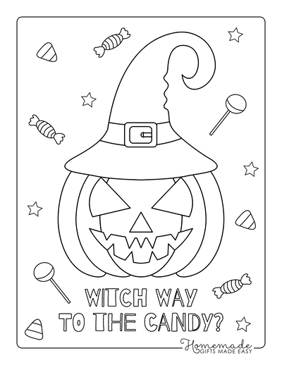 Free printable halloween coloring pages