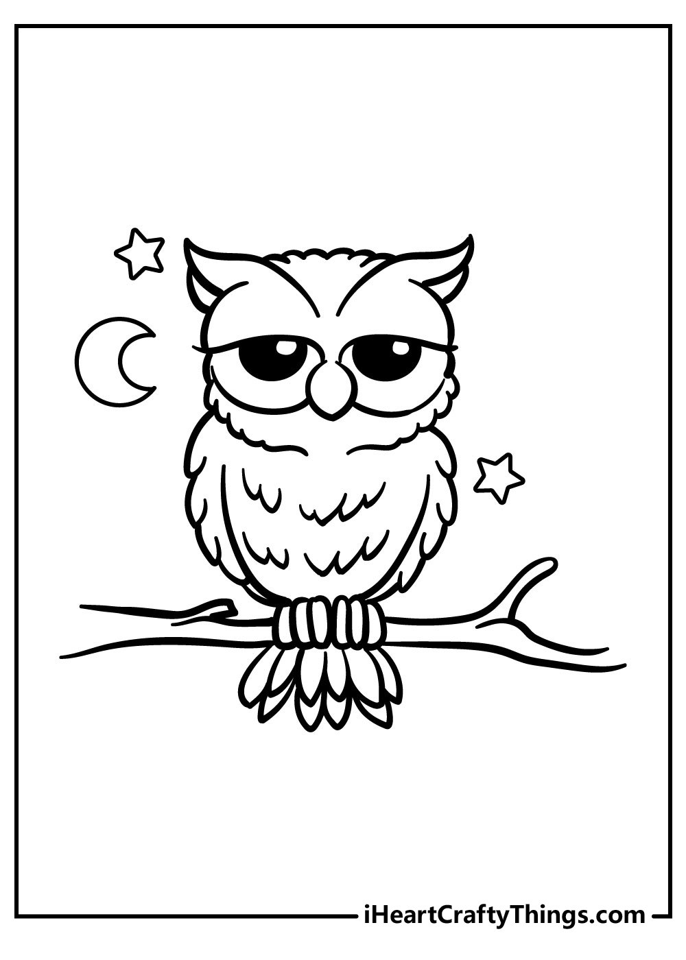 Wise owl coloring pages free printables