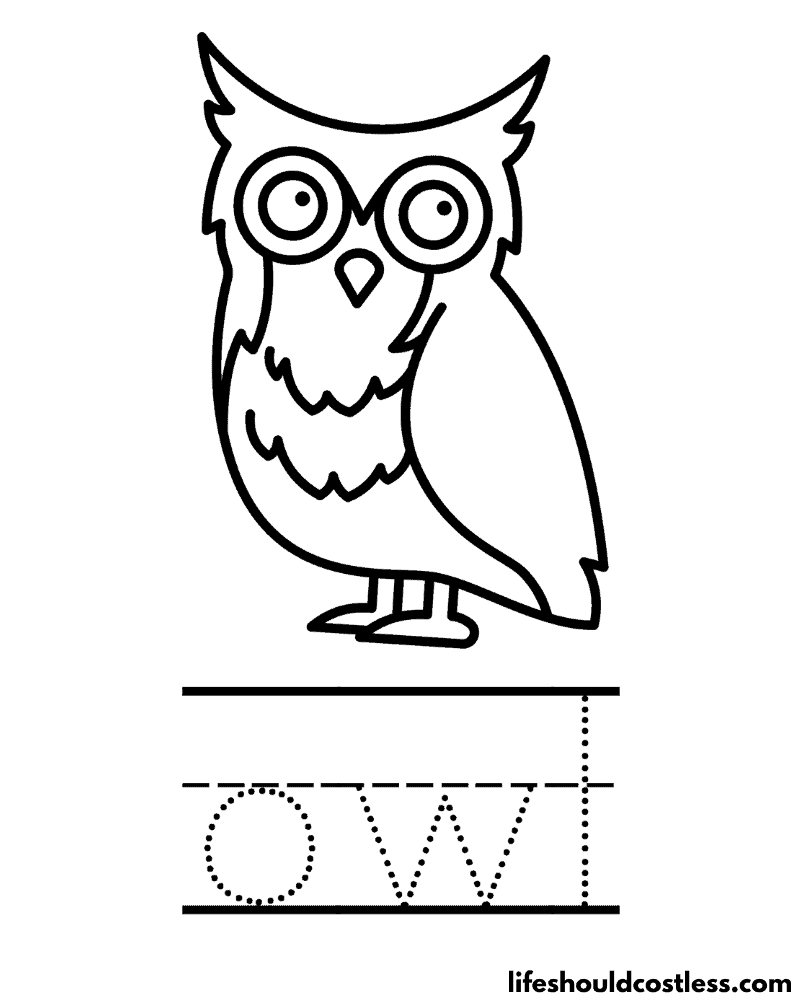 Owl coloring pages free printable pdf templates