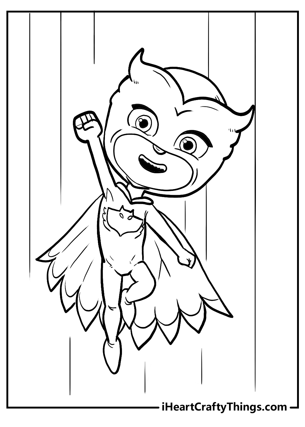 Pj masks coloring pages free printables