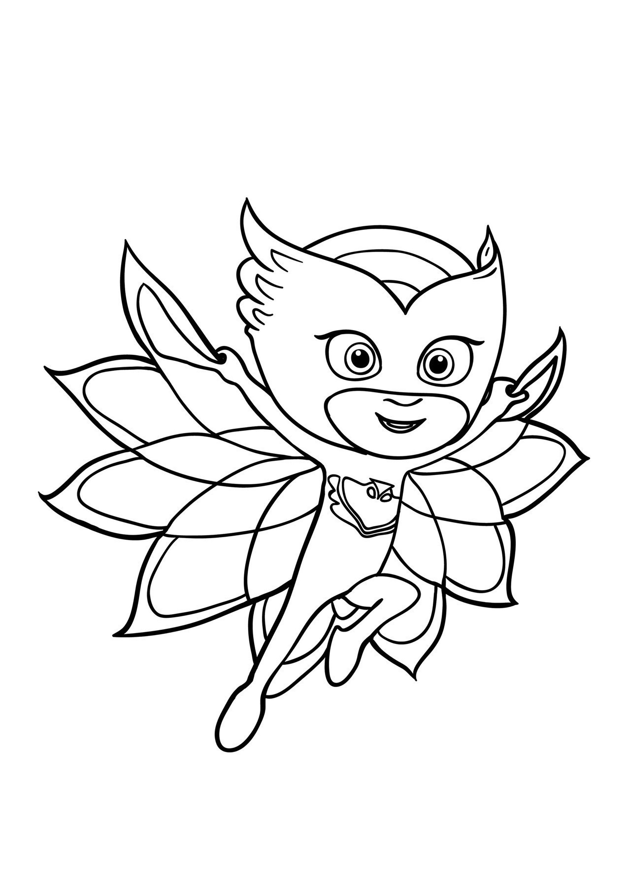 One of the characters of the pj masks series